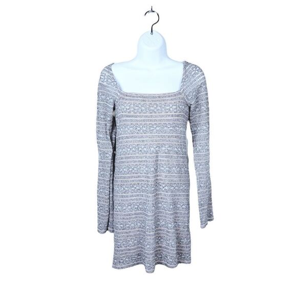 Free People Midi Dress. Pink/Gray S#023 - Picture 1 of 13